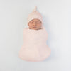 Organic Crinkle Dream Gauze Swaddle Blanket - Soft Pink