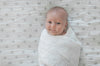 Muslin Swaddle Single - White