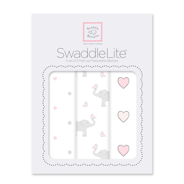 NEW! SwaddleLite - Sweet Elephants