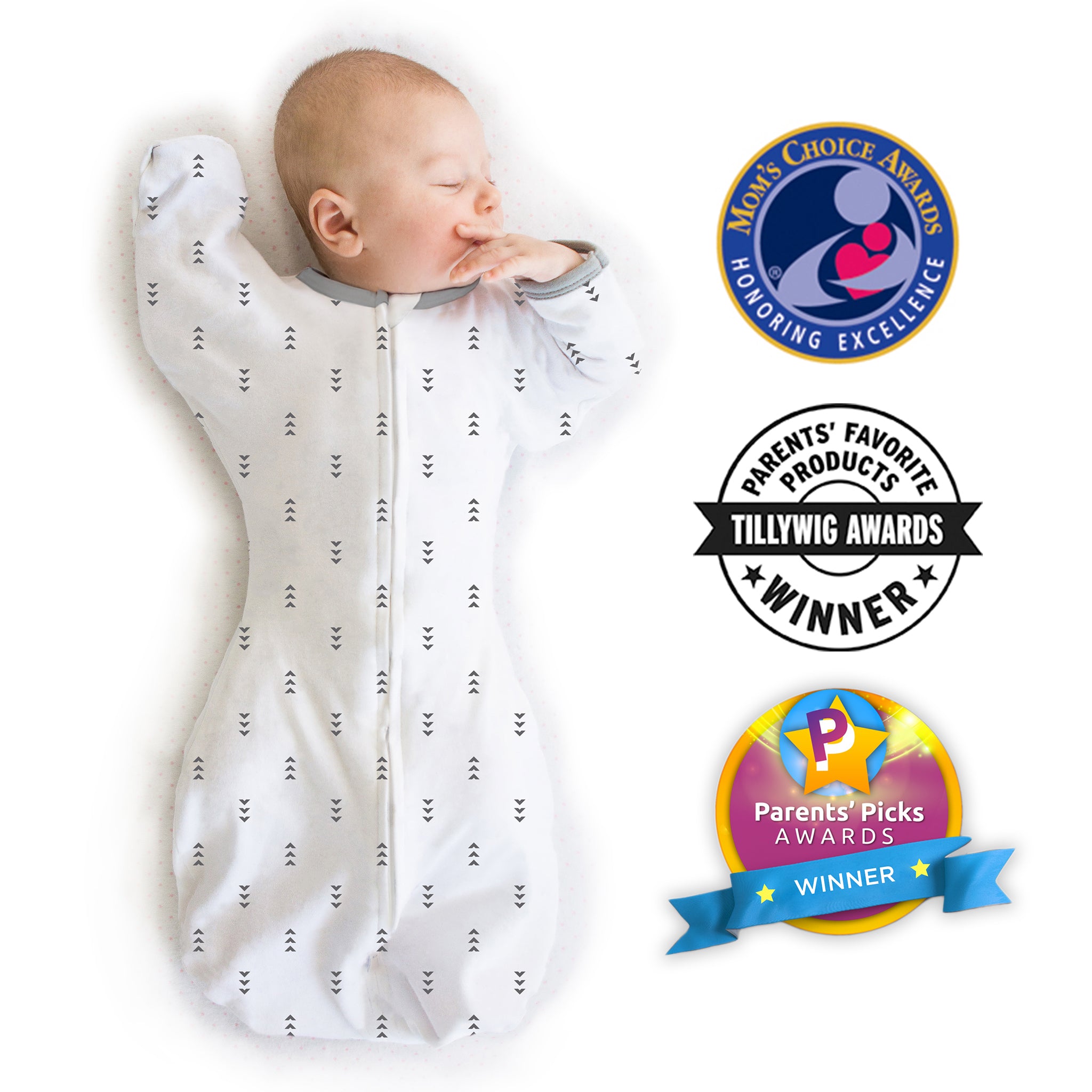 Transitional Swaddle Sack with Arms Up | Baby Safe Sleepwear