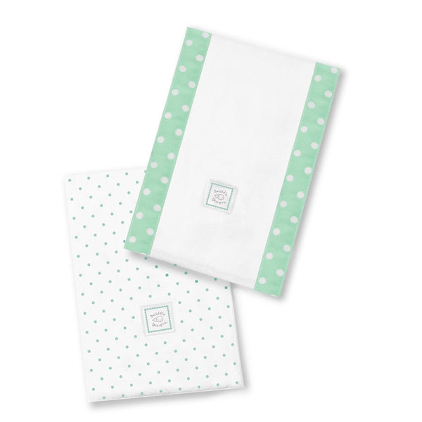 'Baby Burpies - Polka Dots, SeaCrystal - ONLY 2 LEFT!' - Customized