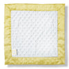 NEW! Baby Lovie -  White Plush Dots with Bright Yellow Trim