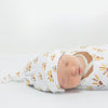 Knotted Hat - Cotton Knit - Watercolor Sunny Days