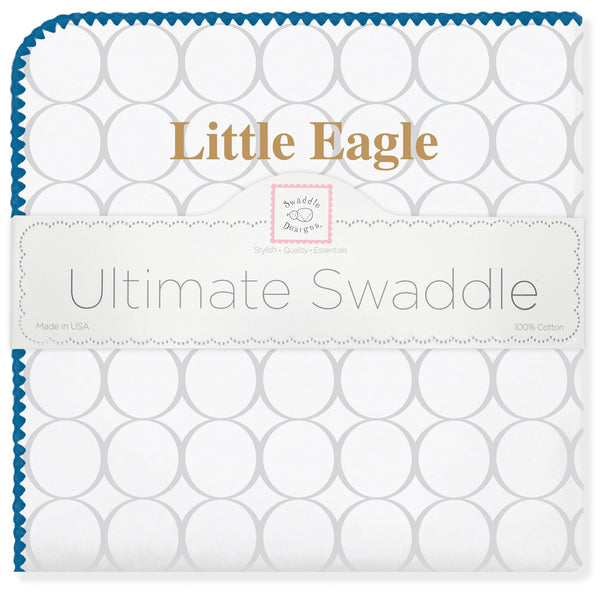 'Ultimate Swaddle Blanket - Georgia - Little Eagle' - Customized