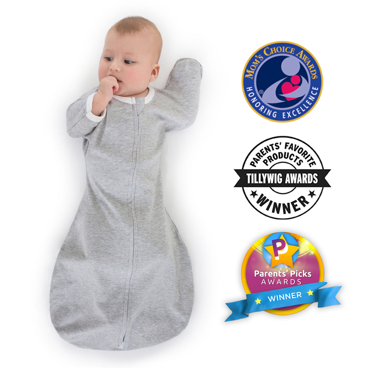 Transitional Swaddle Sack with Arms Up Baby Safe Sleepwear Swaddle Transition SwaddleDesigns