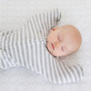 Flannel Fitted Crib Sheet - Pastel Pink & Gold Little Dots