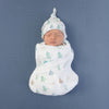 Muslin Fitted Crib Sheet - Denim