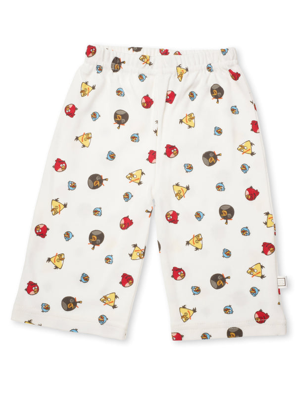 'Soft Cotton Knit Pants - Classic Angry Birds Baby - 3 Sizes: NB, 3M, 6M' - Customized