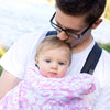 Marquisette Swaddle Blanket - Rose, Pink - ONLY 4 LEFT!