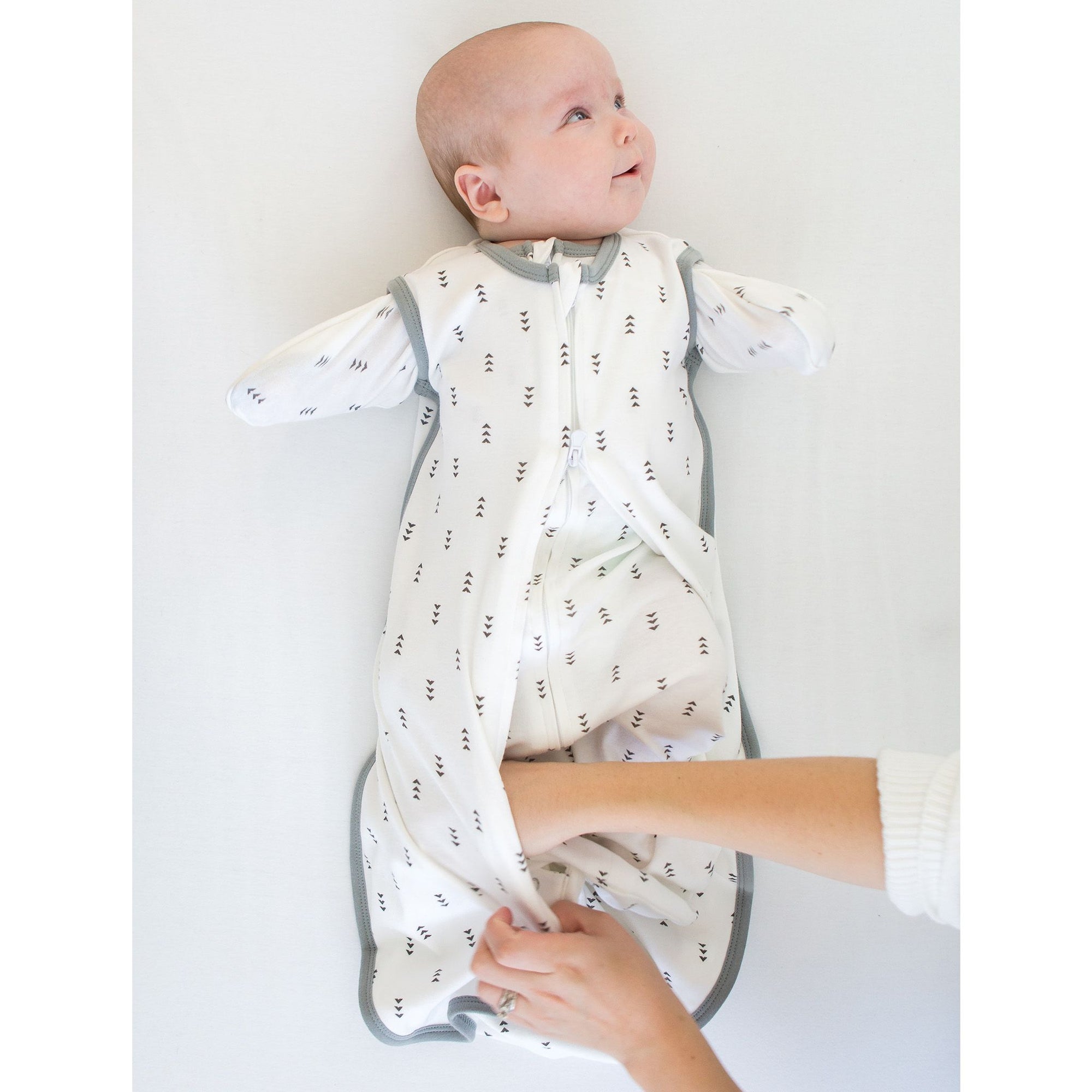 Cotton Knit zzZipMe Sack Little Village SwaddleDesigns