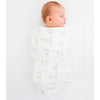 Muslin Swaddle Single - Little Lambs and Stars, Sterling