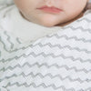 Muslin Swaddle Blankets - Gold and Graphite with Shimmer (Set of 4)
