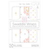 Swaddle Wrap - Premium Cotton (Set of 3) Heavenly Floral, Pink