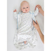 Cotton Flannel Non-Weighted zzZipMe Sack - Little Chickies, True Blue