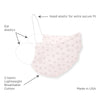 2-Layer Woven Soft Brushed Cotton Face Mask, Soft Black Bubble Dots, Made in USA, Soft Pink - SPECIAL Price