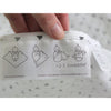 Marquisette Swaddle Blanket - Dottie, Pastel SeaCrystal