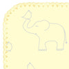 Ultimate Swaddle Blanket - Sterling Deco Elephants on Sunwashed Yellow