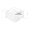 3-Layer Woven Cotton Chambray Face Mask, I Wear a Mask to Support My Immunocompromised Friends & Family
