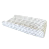 Muslin Changing Pad Cover - Dotted Scallop Shimmer, Sterling