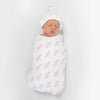 Marquisette Swaddle Blankets - Little Bunnie + Simple Stripes (Set of 2)