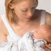 Marquisette Swaddle Blanket - Medallions, Pink - LIMITED TIME OFFER