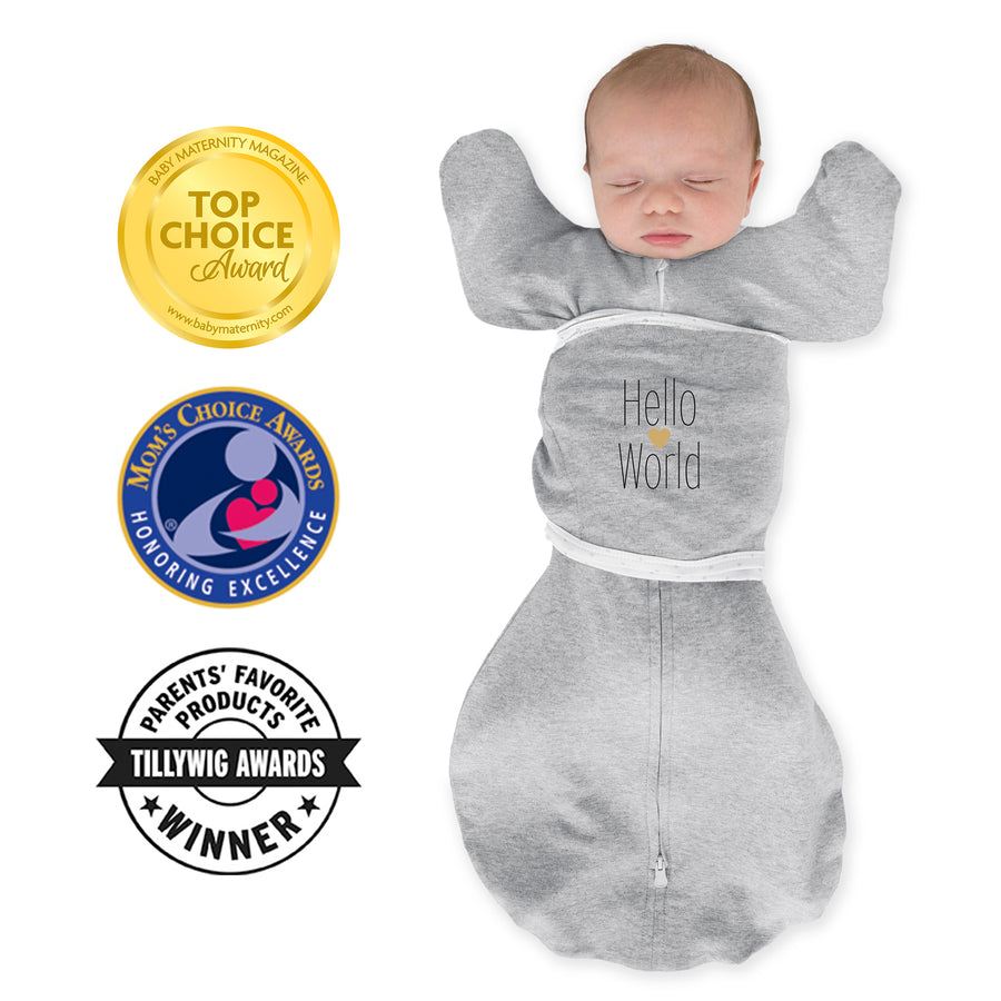 Heathered Gray - Hello World