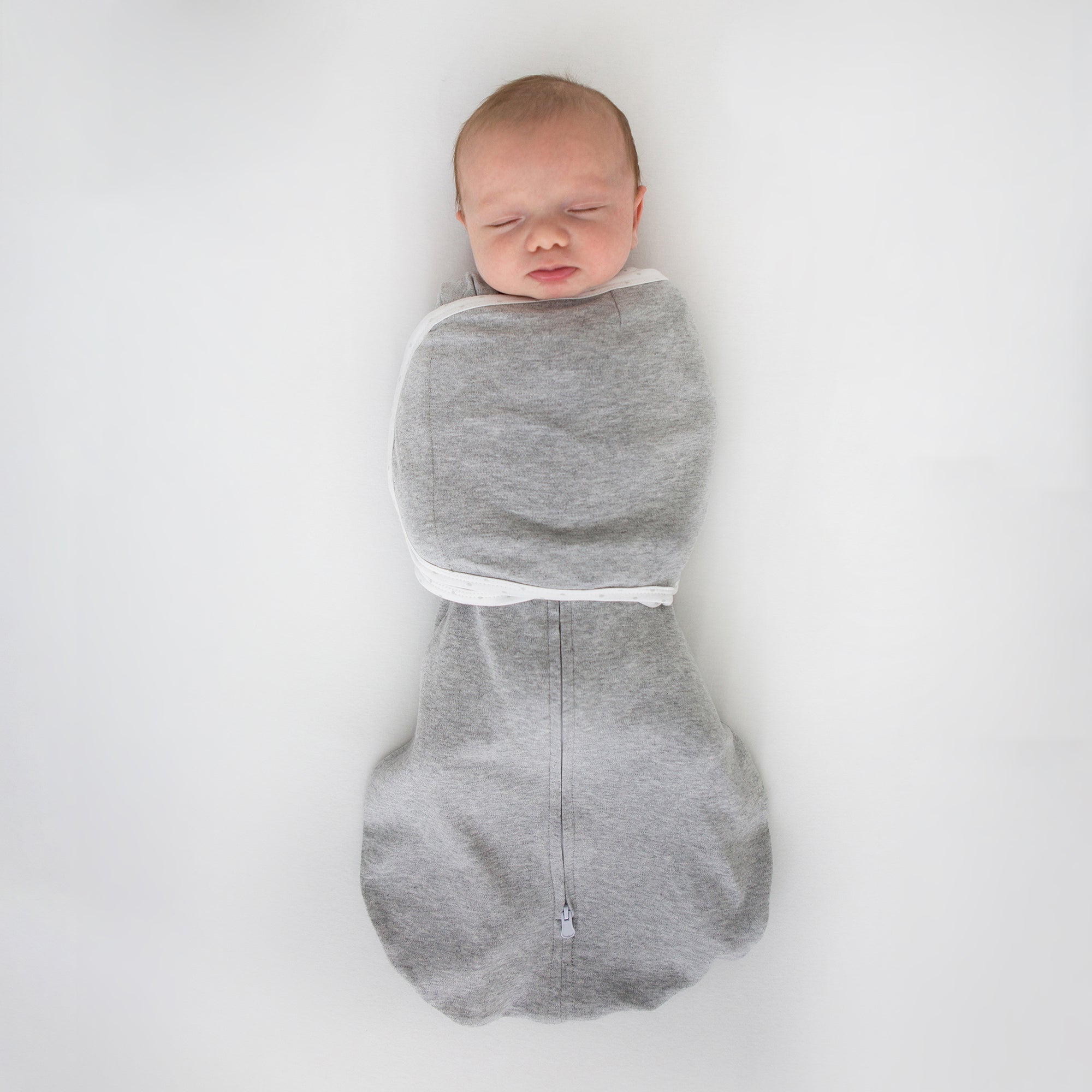 Omni Swaddle Sack with Wrap Arms Up Sleeves & Mitten Cuffs, Heathere SwaddleDesigns