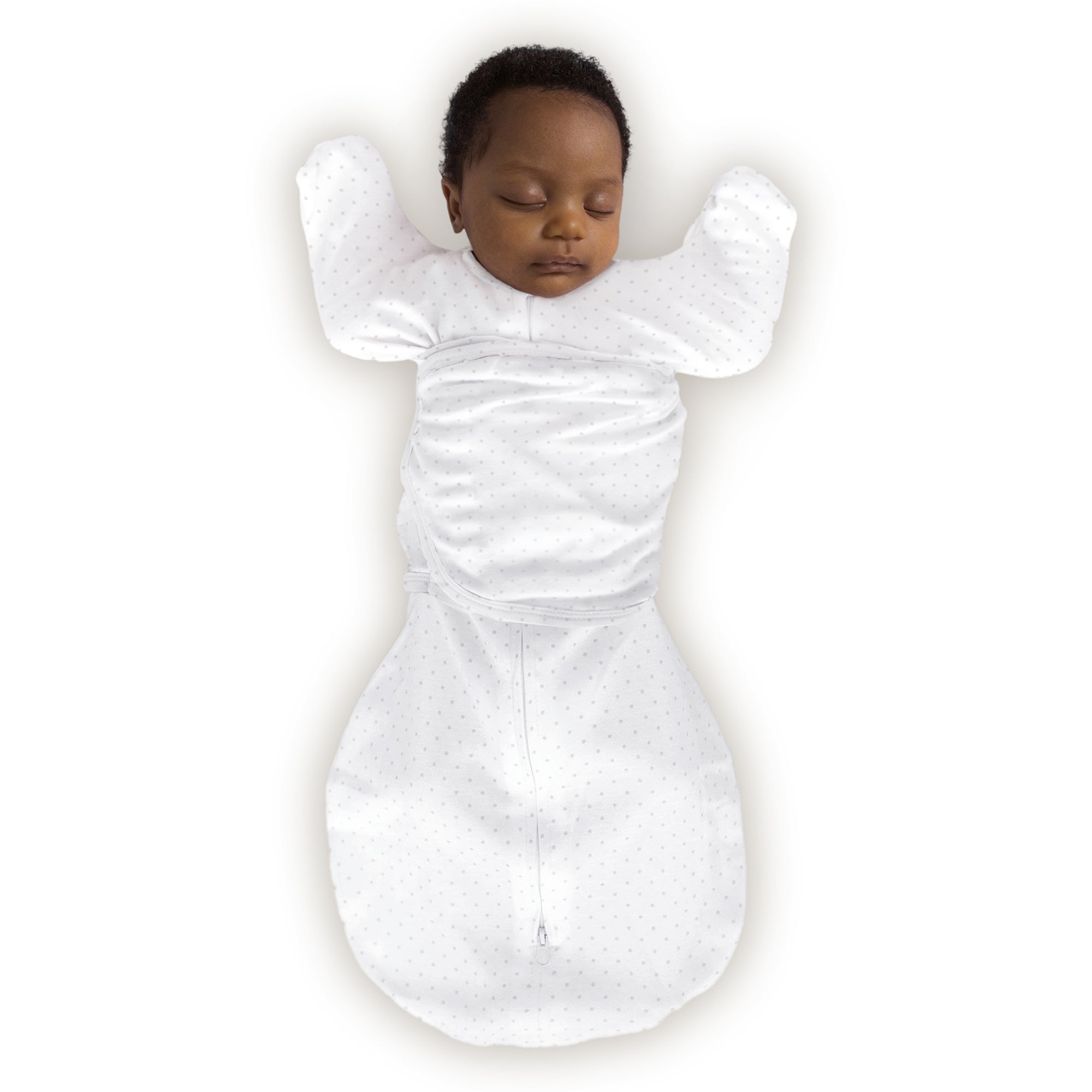 Omni Swaddle Sack with Wrap Arms Up Sleeves & Mitten Cuffs, Classic