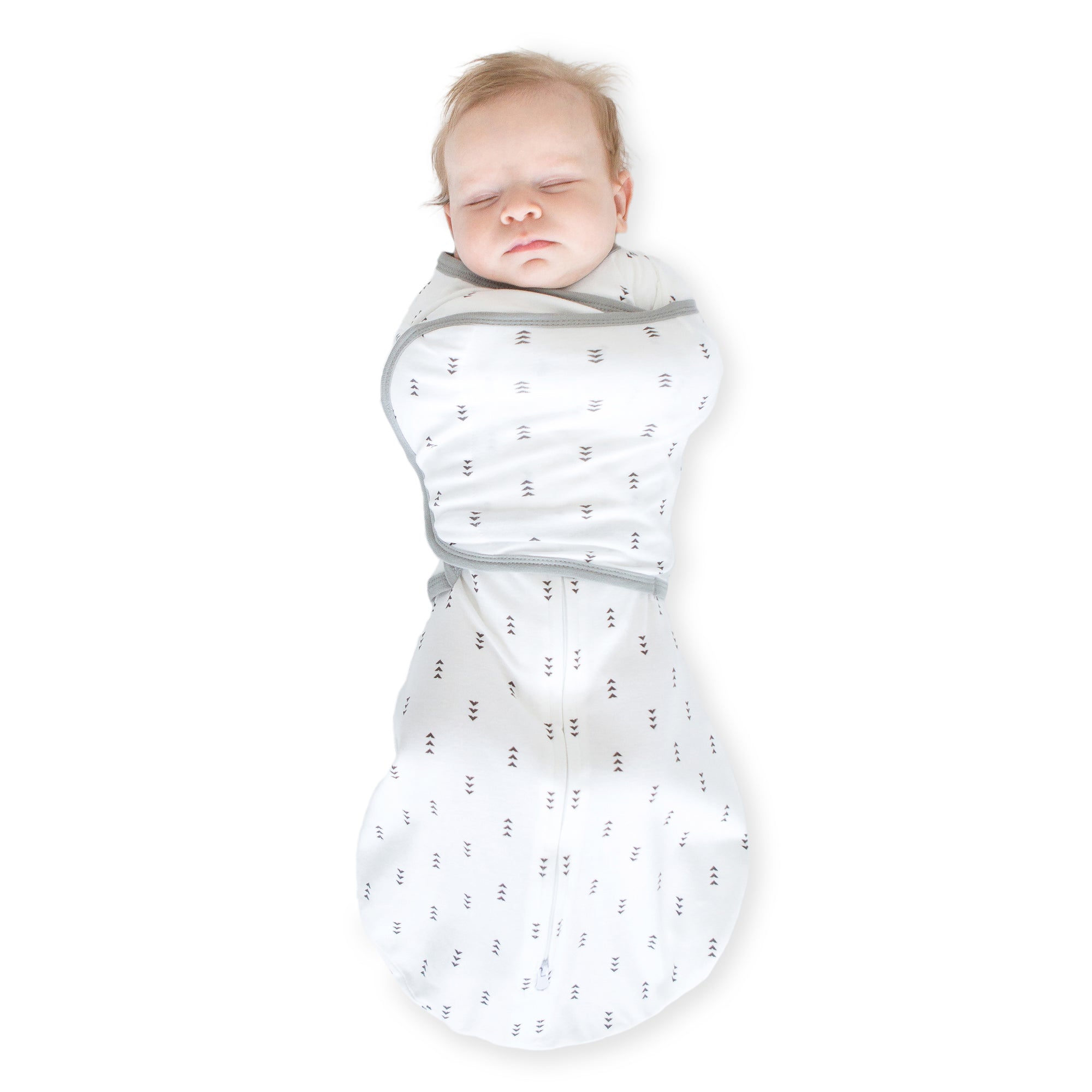 Omni Swaddle Sack with Wrap Arms Up Sleeves & Mitten Cuffs, Tiny Arr SwaddleDesigns