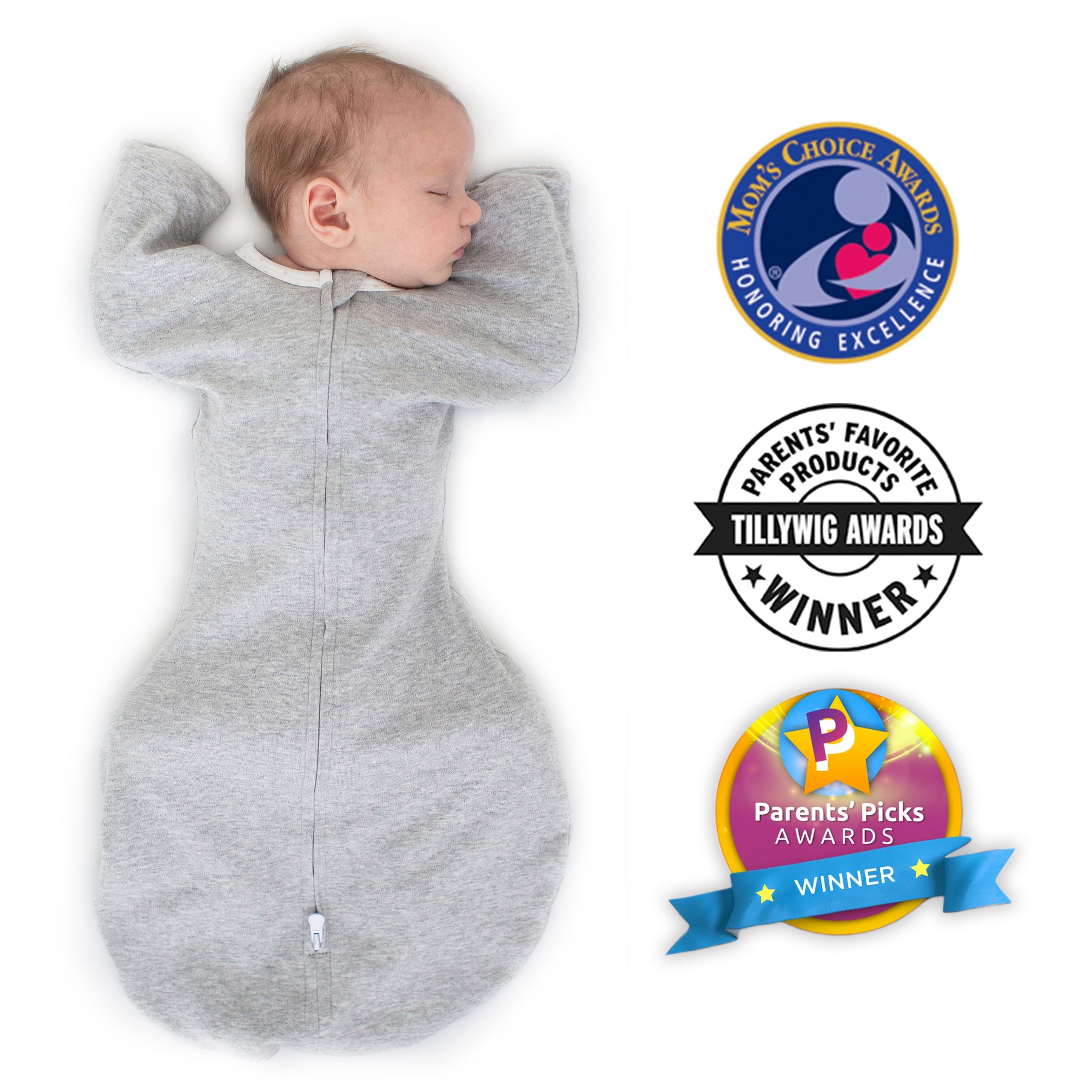 Transitional Swaddle Sack with Arms Up Baby Safe Sleepwear Swaddle