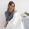 Ultimate Swaddle Blanket - Big Dots, Sterling