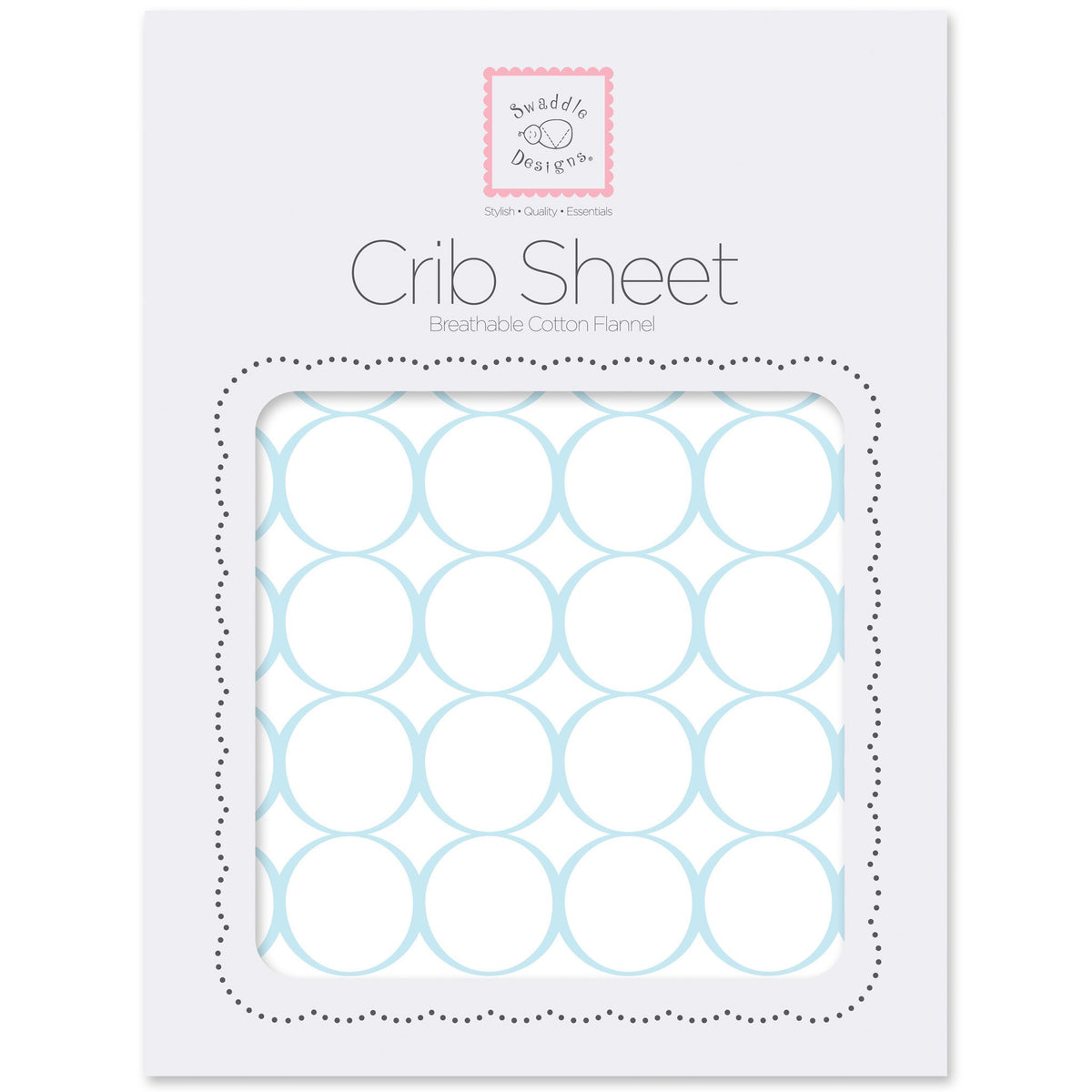 Softest Cotton Flannel Crib Sheets SwaddleDesigns, USA