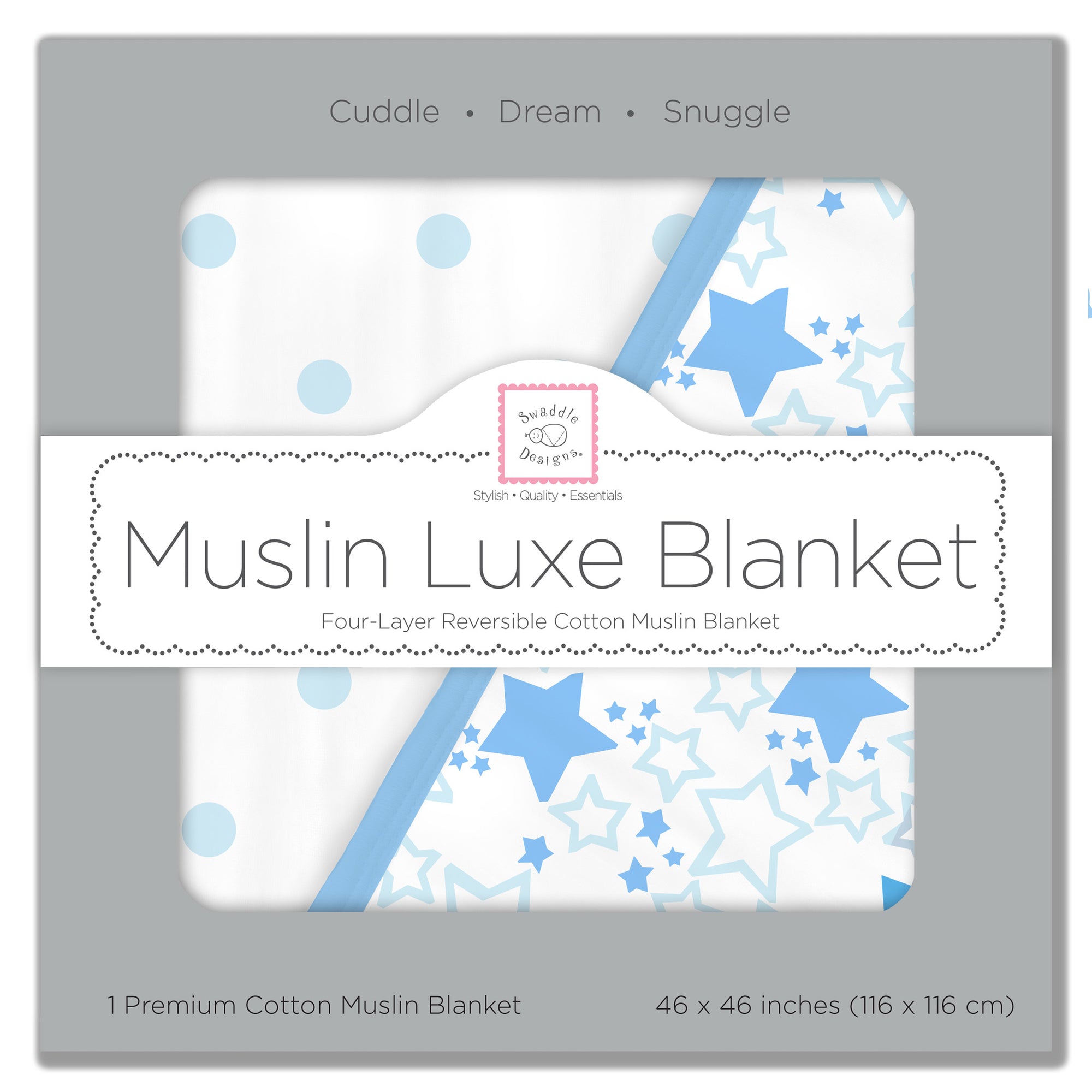 Muslin Luxe Blanket 4Layers of Incredibly Soft Muslin Great for T SwaddleDesigns