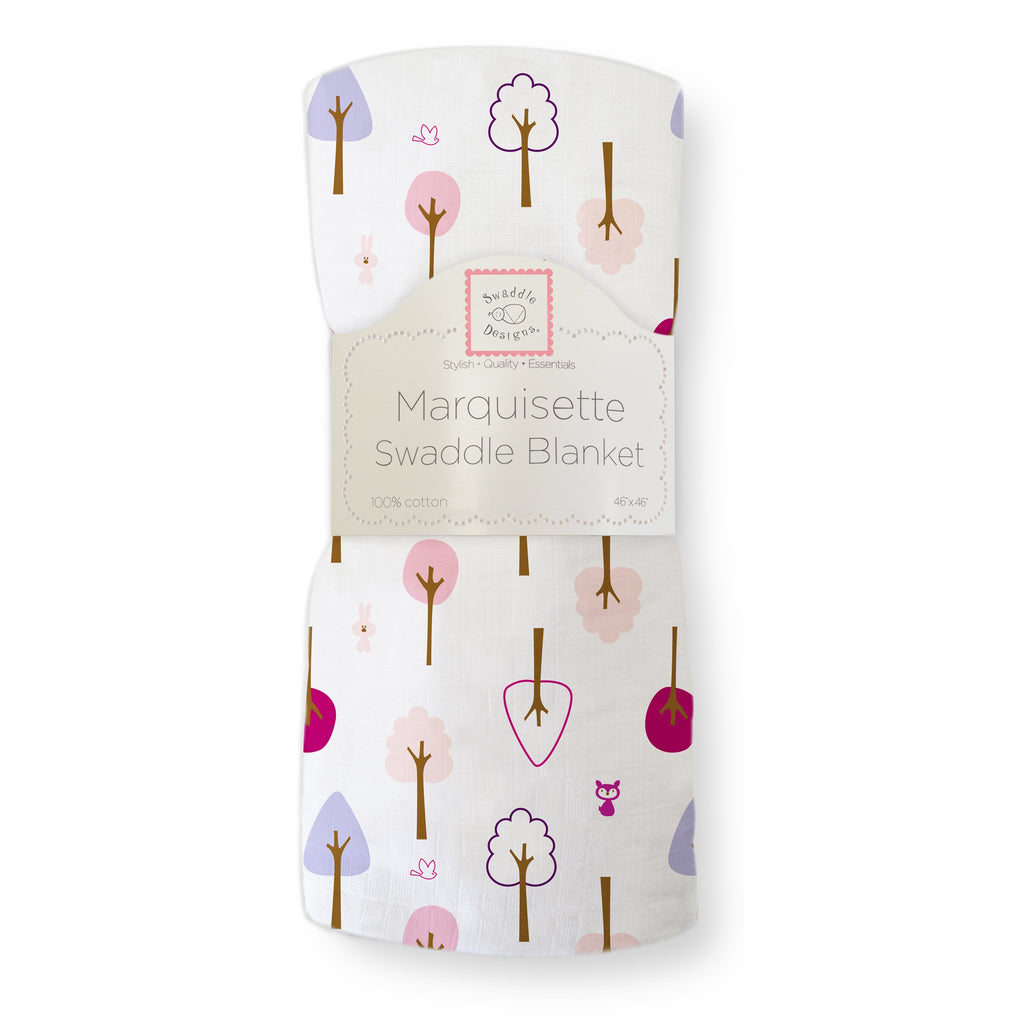 Marquisette Swaddle Blanket - Cute and Calm