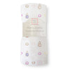 Marquisette Swaddle Blanket - Peace. Love. Swaddle