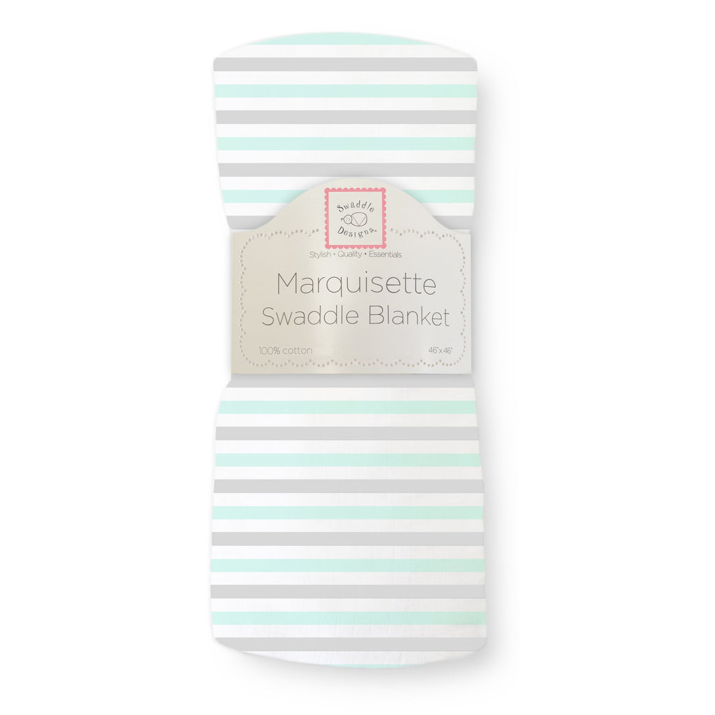 Marquisette Swaddle Blanket - Watercolor Cupcakes