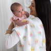 Marquisette Swaddle Blankets - Watercolor Cupcakes & Mini Multi-Dots