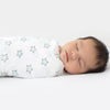 Marquisette Swaddle Blanket - Astro, Blue