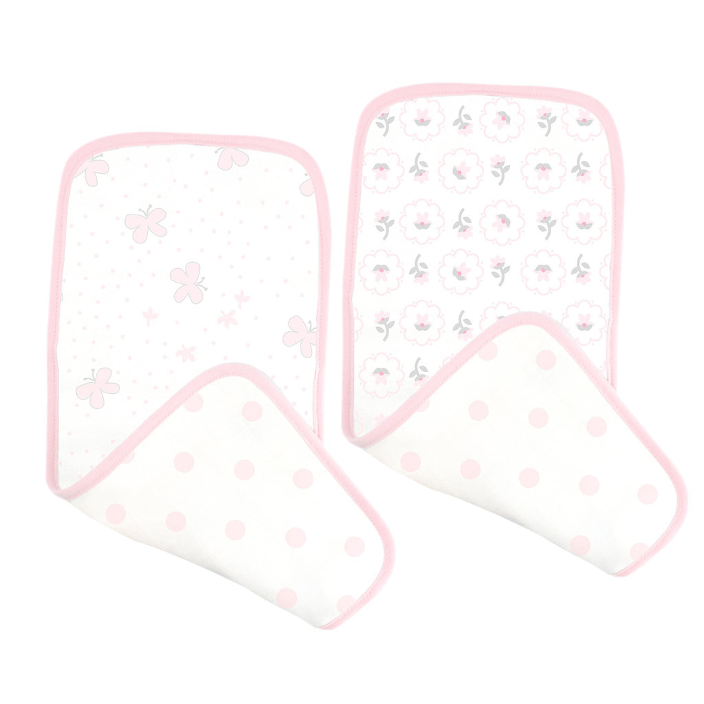 Muslin Baby Burpies - Classic Collection (Set of 2)