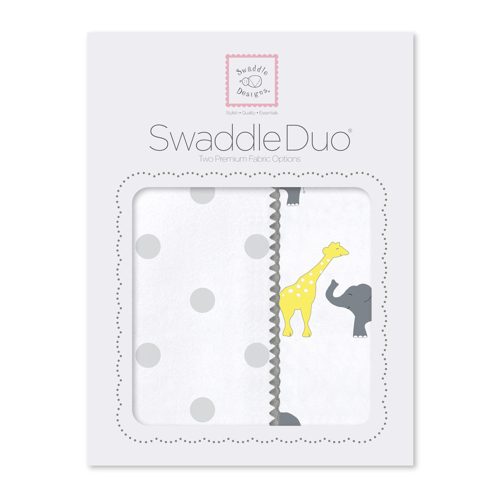 SwaddleDuo - Big Dot Safari Fun