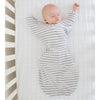 Flannel Fitted Crib Sheet - Sterling Deco Elephants, Sunwashed Yellow