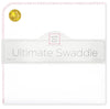 Ultimate Swaddle - White with Pastel Trim