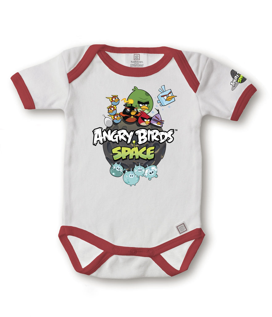 Angry Birds Space - Short Sleeve Bodysuit Collectors Item, Red –  SwaddleDesigns